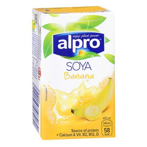 Напиток соево-банановый Alpro обогащенный кальцием и витаминами 0.25 л в Ариант