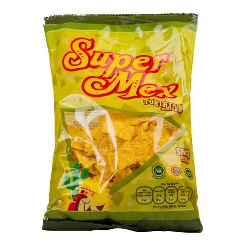 Чипсы кукурузные Super Mex Nachos с солью Chavez y Clark S.L. 180 г Испания в Ариант