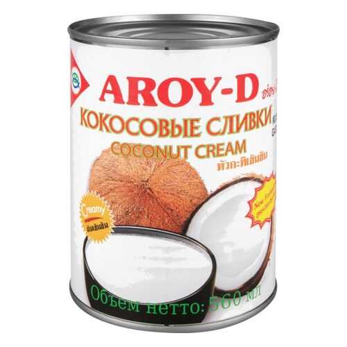 Кокосовые сливки Aroy-D 20-22% 560 мл в Ариант