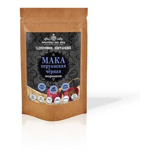 Мака перуанская Продукты 22 века черная порошок 100 г в Ариант