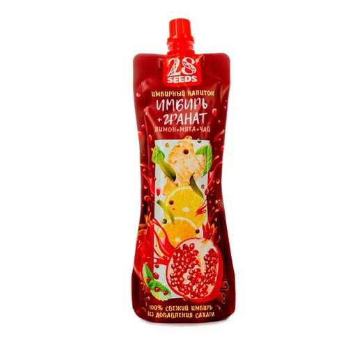 Напиток безалкогольный 28SEEDS Имбирь + Гранат 0.25л Россия в Ариант