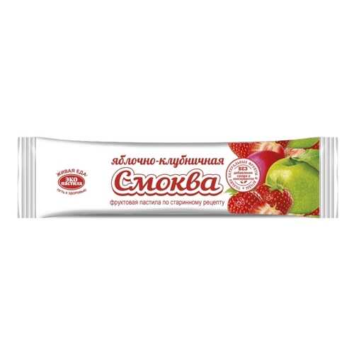 Пастила Смоква фруктовая яблочно-клубничная 30 г в Ариант