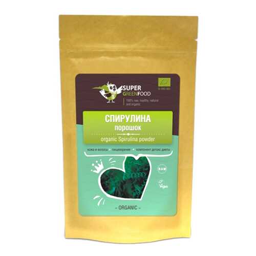 Спирулина Super Green Food порошок 100 г в Ариант