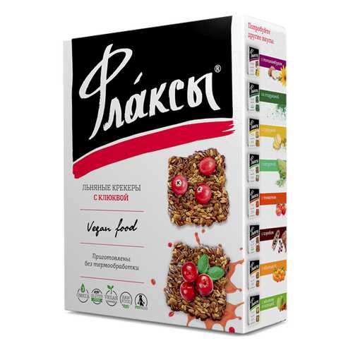 Флаксы Компас Здоровья с клюквой 120 г в Ариант