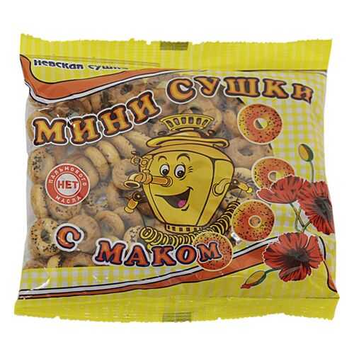 Сушка мини Невская сушка с маком 200 г в Ариант