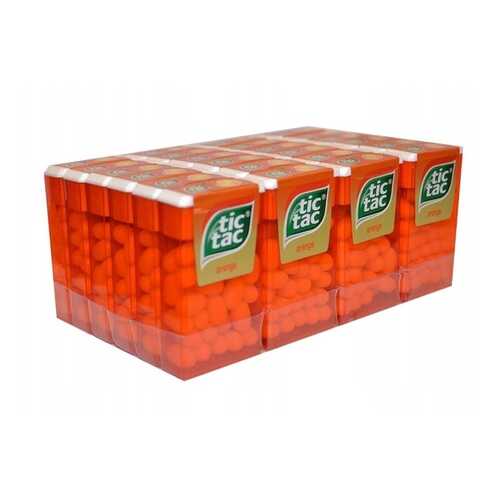 Драже Tic Tac, апельсин, 16 г- блок 24 штуки в Ариант