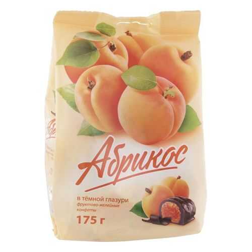 Конфеты фруктово-желейные Good Food абрикос в темной глазури 175 г в Ариант