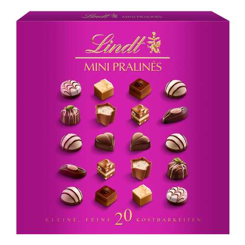 Конфеты из молочного шоколада Lindt mini pralines 100 г в Ариант