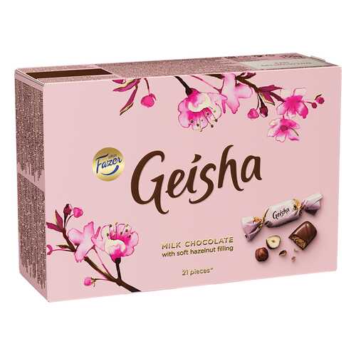 Конфеты шоколадные Geisha с начинкой из тертого ореха 150 г в Ариант