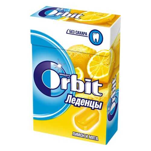 Леденцы Orbit лимон и мята 35 г в Ариант