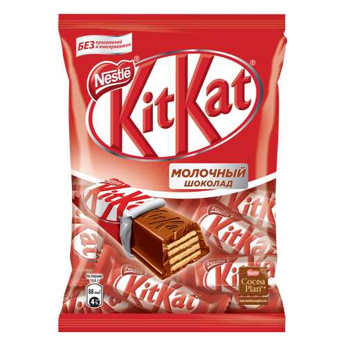 Молочный шоколад Kit Kat с хрустящей вафлей 169 г в Ариант