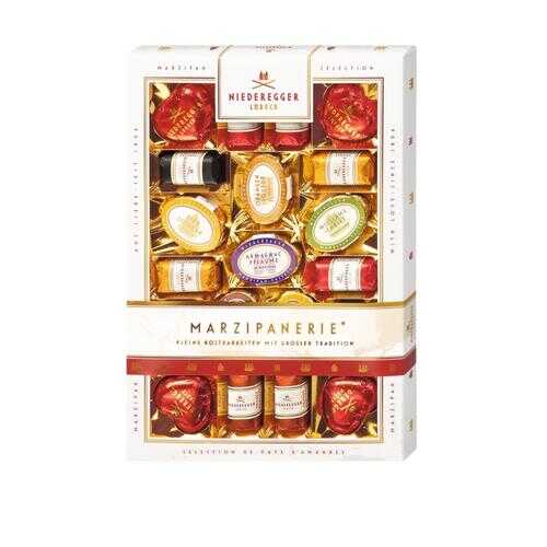 Набор конфет NIEDEREGGER Марцмпанерия из марципана в горьком шоколаде 50% какао 270г в Ариант