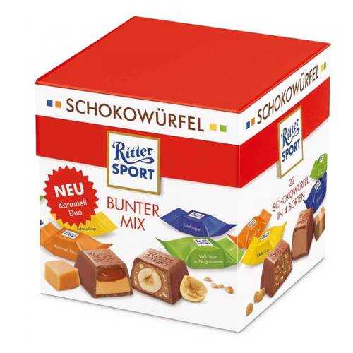 Набор конфет Ritter Sport Schokowurfel Микс 176г в Ариант