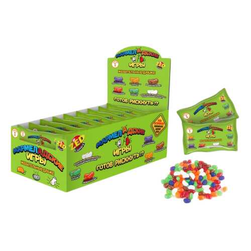 Настольная игра Мармеладские игры, в пакете, 1 серия, 50 гр. Zed Candy в Ариант