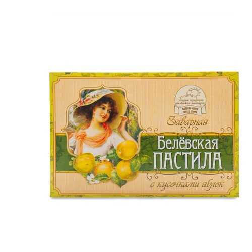 Пастила Старые традиции Заварная с кусочками яблок 170 г в картонной упаковке Россия в Ариант