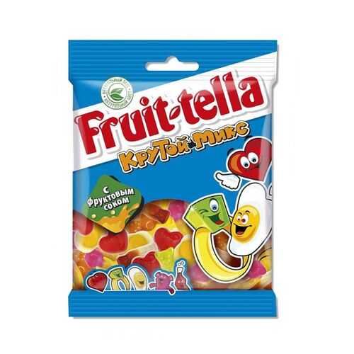 Жевательный мармелад Fruit-tella крутой микс с фруктовым соком 70 г в Ариант