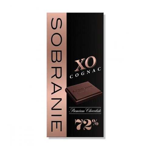 Шоколад Sobranie XO Cognac, горький, с коньяком , 90 гр в Ариант