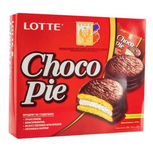 Пирожное choco pie Lotte 336 г в Ариант