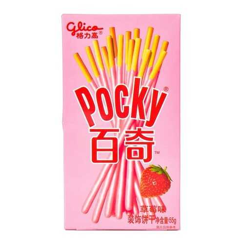 Палочки Glico Pocky со вкусом клубники 55 г в Ариант