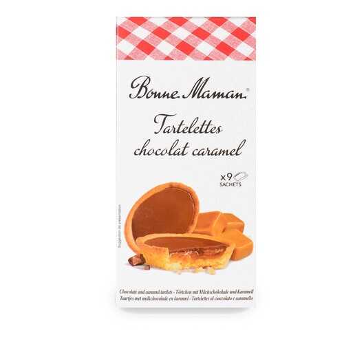 Печенье Bonne Maman Tartelettes с шоколадно-карамельной начинкой 135г в Ариант