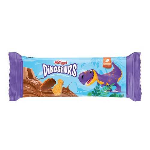 Печенье сахарное Kellogg's Dinosaurs в молочной глазури 191г Россия в Ариант