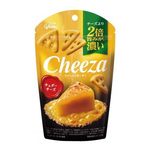 Печенье-снек Glico Cheeza с сыром чедером 40 г в Ариант