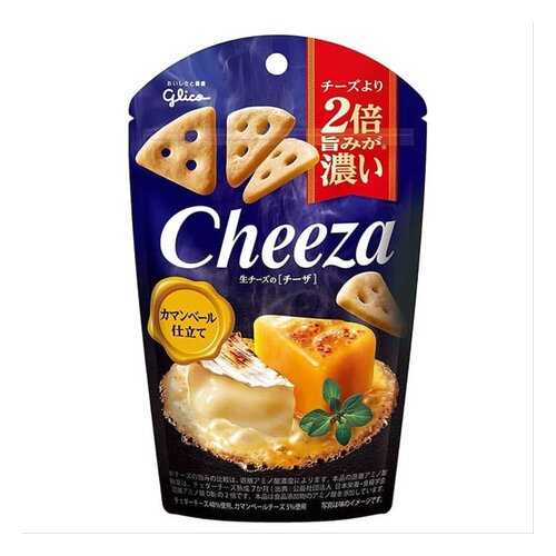 Печенье-снек Glico Cheeza с сыром камамбером 40 г в Ариант