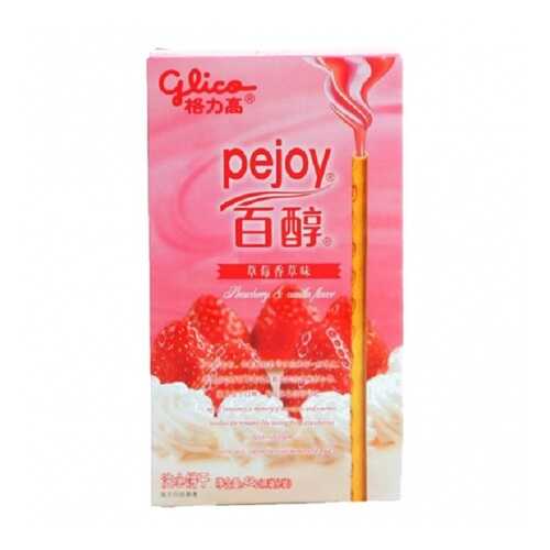 ПОККИ PEJOY GLICO КЛУБНИКА со СЛИВКАМИ 48 г в Ариант