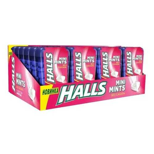 HALLS Mini Mints конфеты без сахара со вкусом арбуза 12.5г по 24 шт в Ариант
