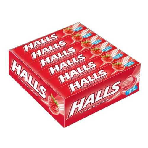 Карамель Halls клубника 12 шт в Ариант