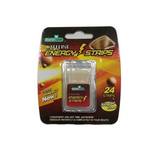 Полоски освежающие дыхание Energy Caffeine 24 пастилки в Ариант