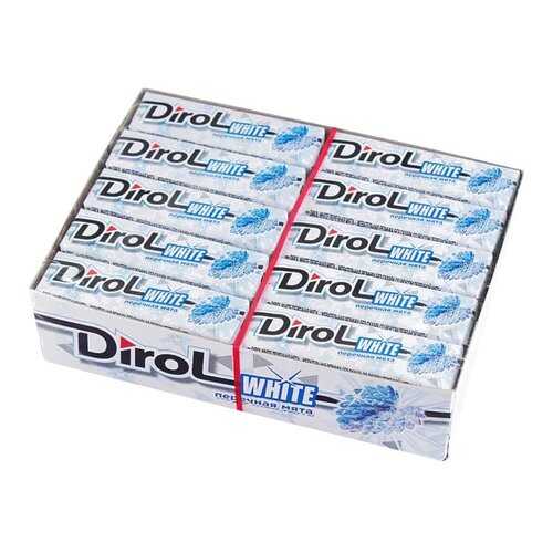 Жевательная резинка Dirol» White мята 30 шт в Ариант