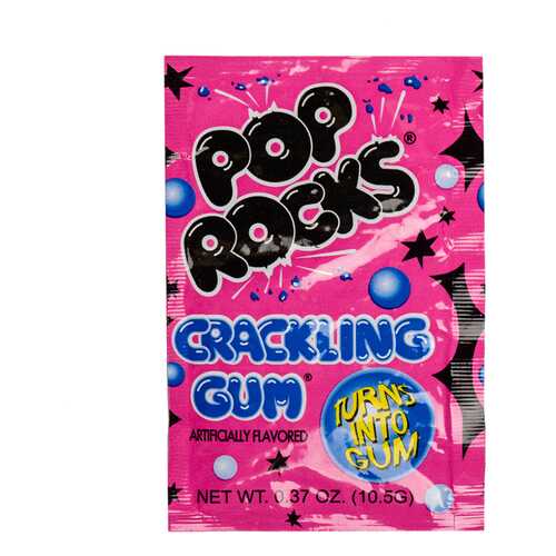 Жевательная резинка с леденцами Pop Rocks Bubblegum 11г Испания в Ариант