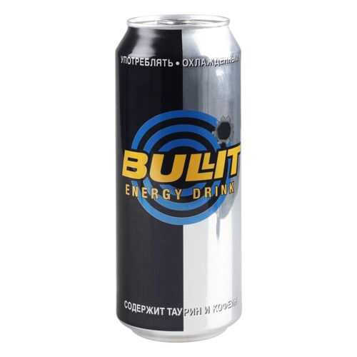 Напиток энергетический Bullit газированный жестяная банка 0.5 л в Ариант