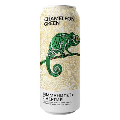 Напиток Green Chameleon энергетический без сахара лимон, тархун 500 мл в Ариант