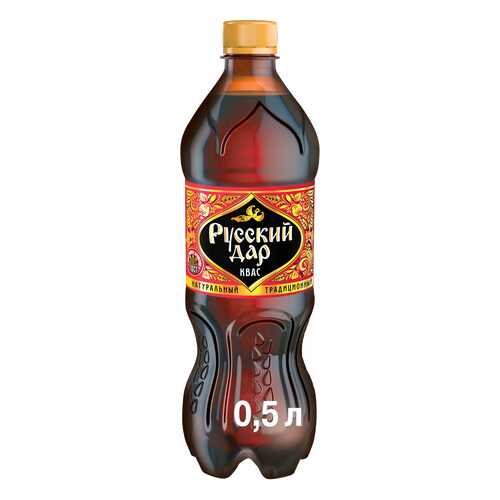Квас Русский Дар традиционный 0.5 л в Ариант
