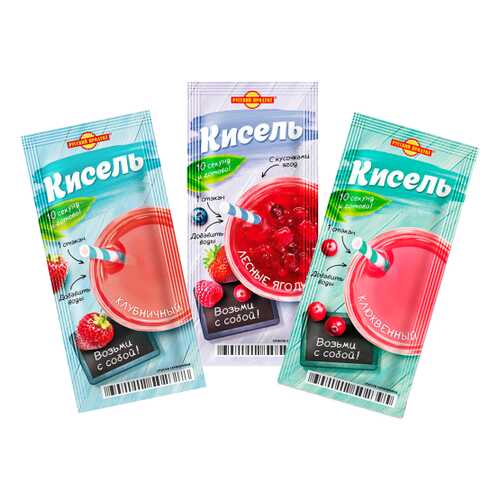 Набор кисели Русский продукт 3 вкуса 25 г в Ариант