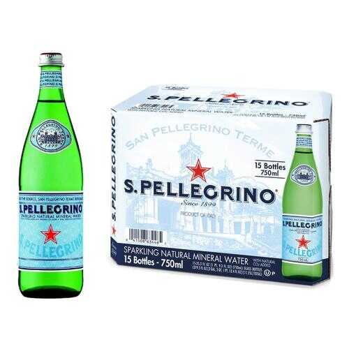 Минеральная вода газ S.Pellegrino 0.75 л стекло по 15 шт в Ариант