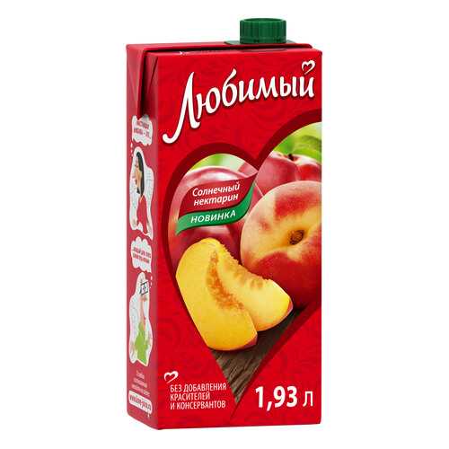 Нектар Любимый солнечный нектарин 1.93 л в Ариант