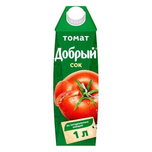 Сок томат Добрый с солью с мякотью 1 л в Ариант